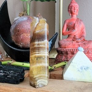 Yellow Fluorite Tower